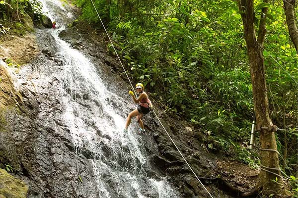 Waterfall Rappelling Jaco Costa Rica